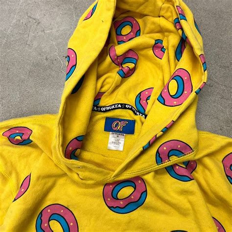odd future donut hoodie .